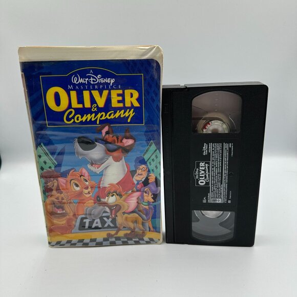 Oliver & Company VHS Walt Disney Masterpiece Collection 1996 Classic Animation - Picture 4 of 4